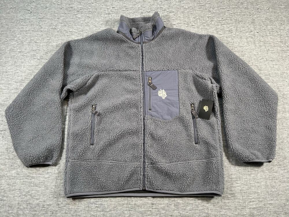 Darc Sport Jacket Mens Extra Large Grey Fleece Bushido Code Lone Pine 213/500